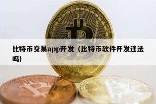 比特币交易app开发(比特币软件开发违法吗)