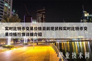 实时比特币交易价格目前现状和实时比特币交易价格行情详细介绍
